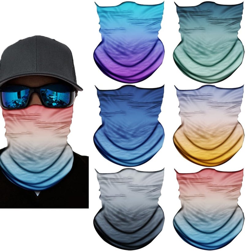 SIDAZON Neck Gaiter Mask,UV Protection Bandana Gator Face Cover Covering Mask,Tube Scarf,Neck Warmer Balaclava,Headband - Image 1